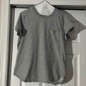 Carhartt Heather Gray Pocket Tee